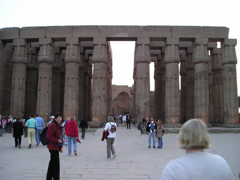 Karnark tempel Egypten Alskade spion