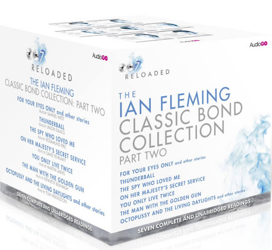 Ian Fleming audiobook set part two