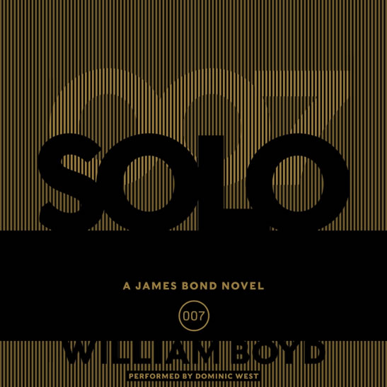 Solo James Bond novel US audiobook 2013