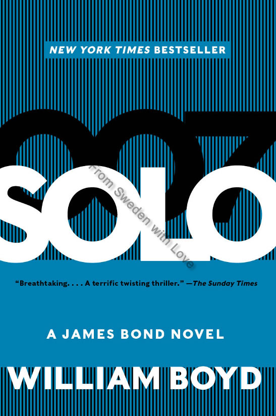Solo James Bond novel US paperback 2014