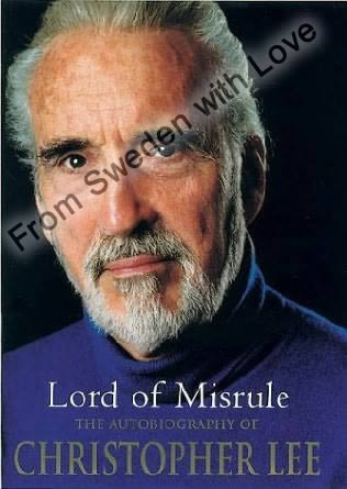 Christopher lee autobiography hardcover