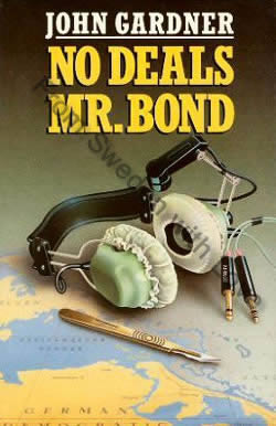 First UK edition of No Deals Mr Bond (1987)