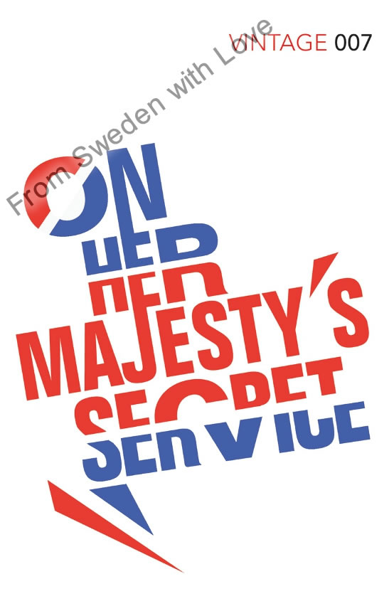 On Her Majesty's Secret Service vintage classics