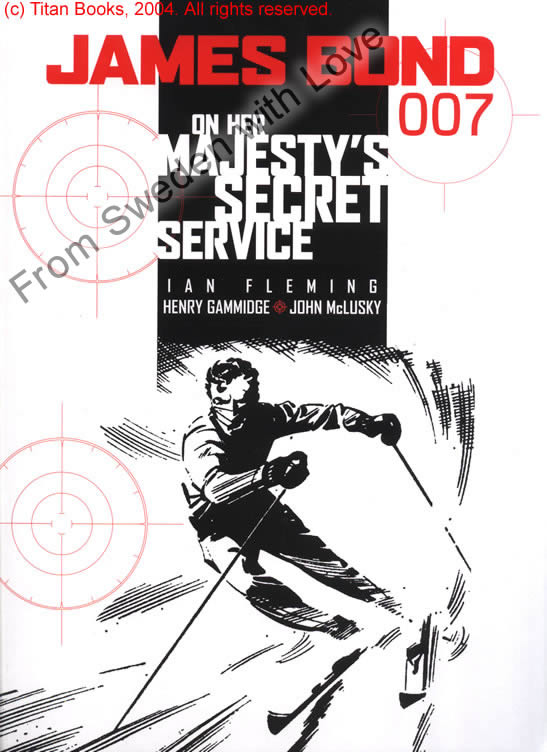On her majestys secret service graphic novel
