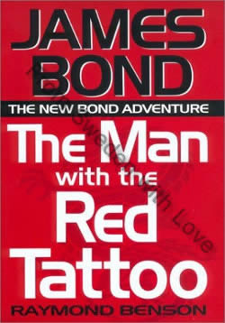 First UK edition The Man With The Red Tatoo 2002