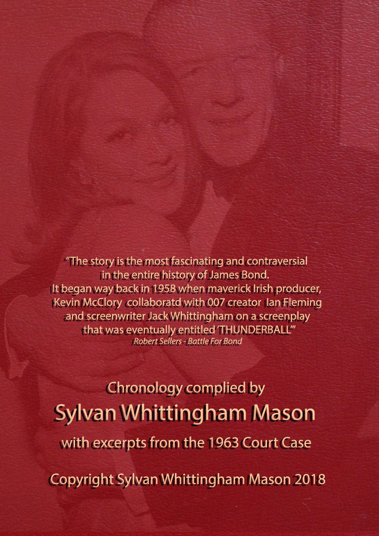 The THUNDERBALL Story Sylvan Whittingham Mason