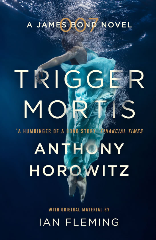 First edition UK hardcover of Trigger Mortis
