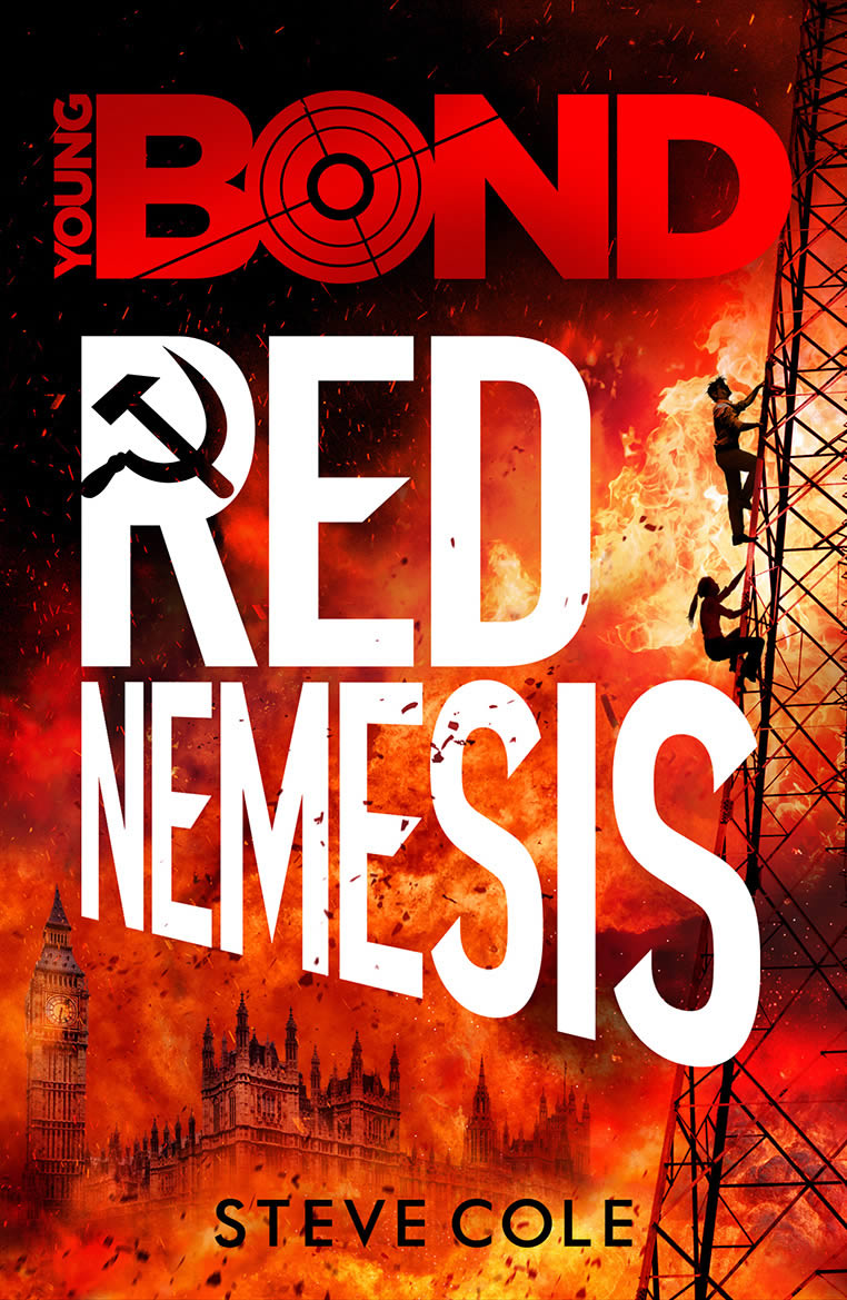 First edition UK hardcover of Red Nemesis (2017)