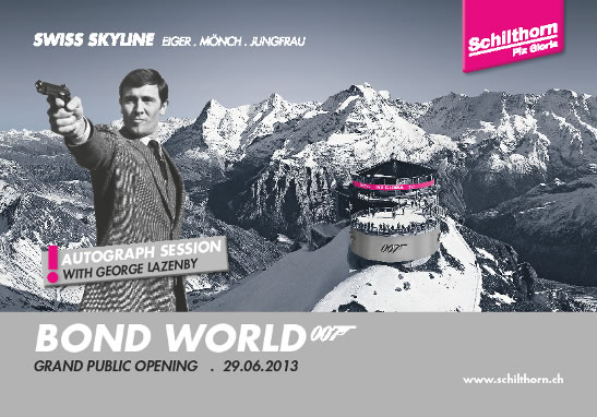 Bond World Schilthorn opens