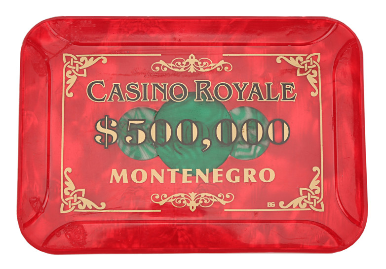 500,000 dollar Casino Chip from Casino Royale