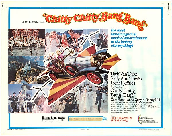 Chitty Chitty Bang Bang UK quad poster