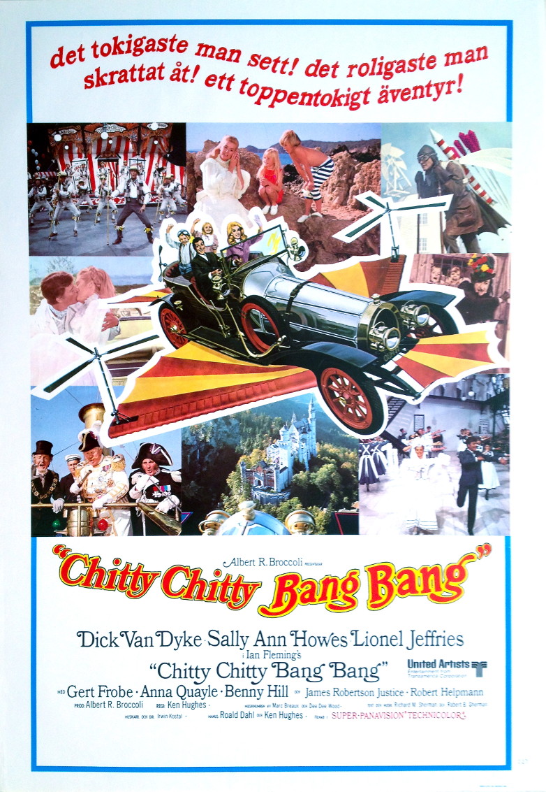 Chitty Chitty Bang Bang Swedish film poster