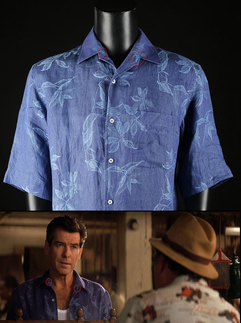 James Bond’s (Pierce Brosnan) Floral Shirt from Die Another Day
