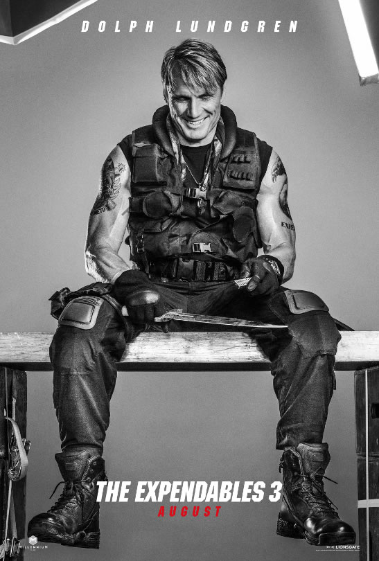 Dolph lundgren in expendables 3