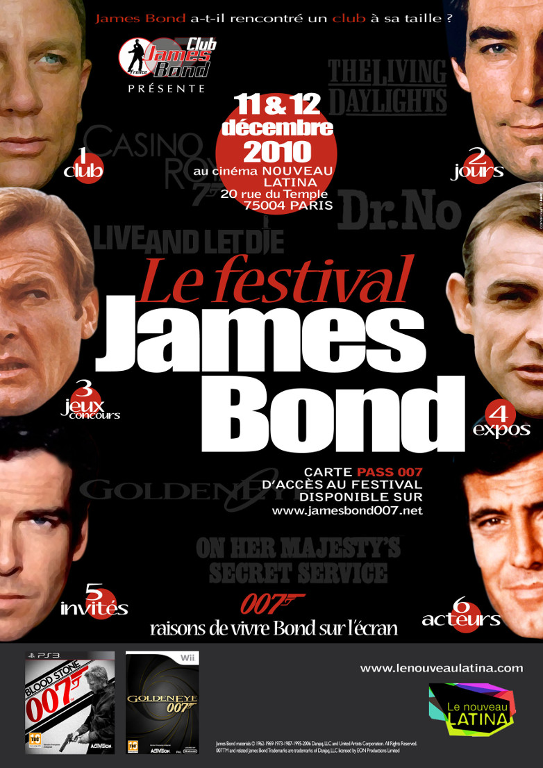 James bond festival paris