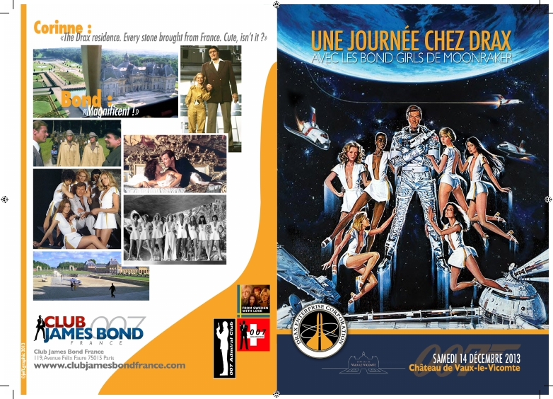 Moonraker Bond girls Chateu Vaux Le Vicomte