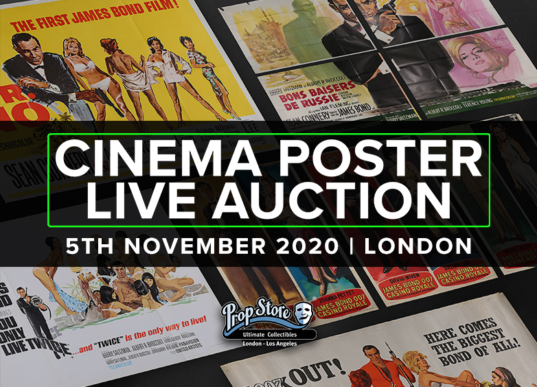 Propstore Cinema Poster Live Auction 2020