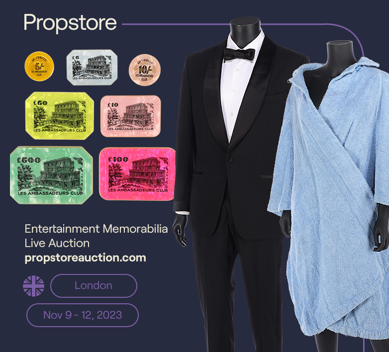 Propstore Entertainment Live Auction 2023