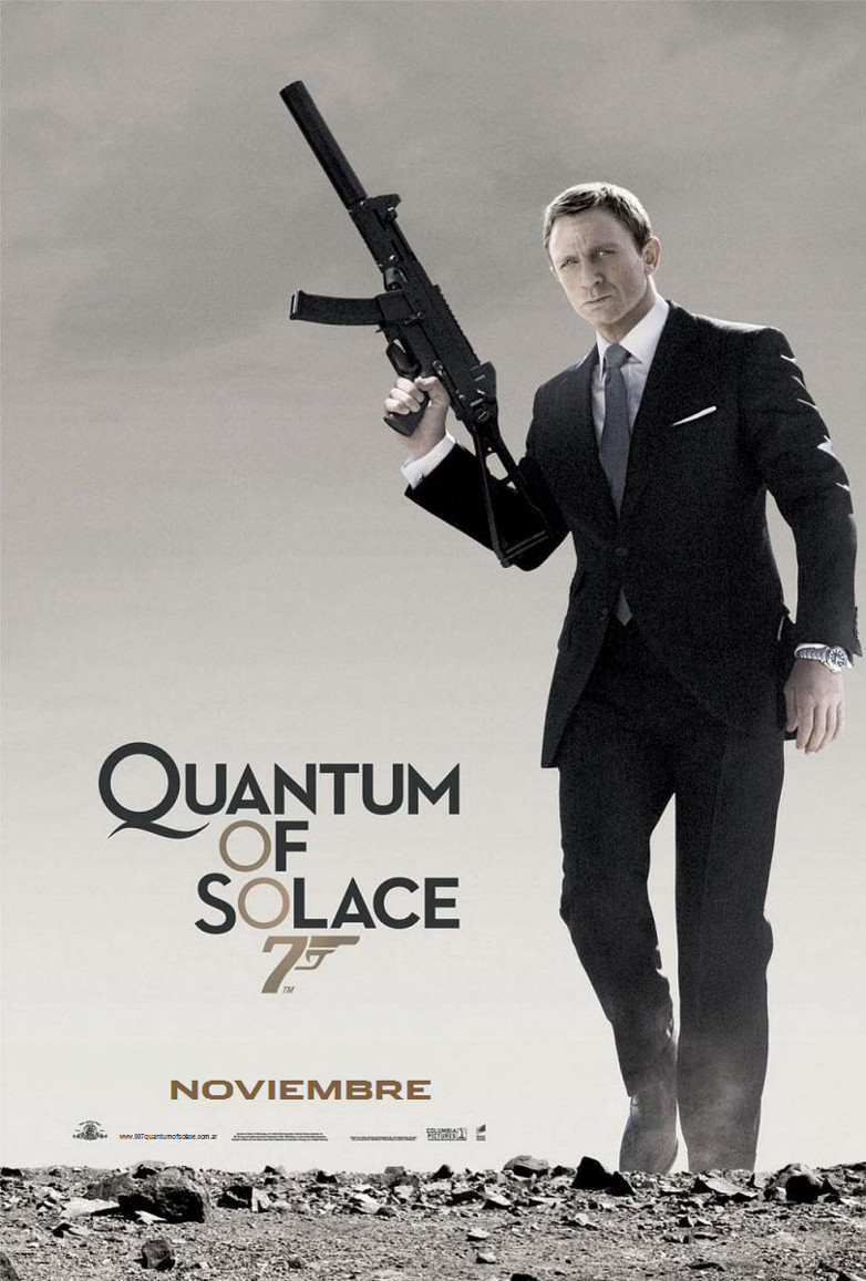 Quantum of Solace teaser poster Argentina