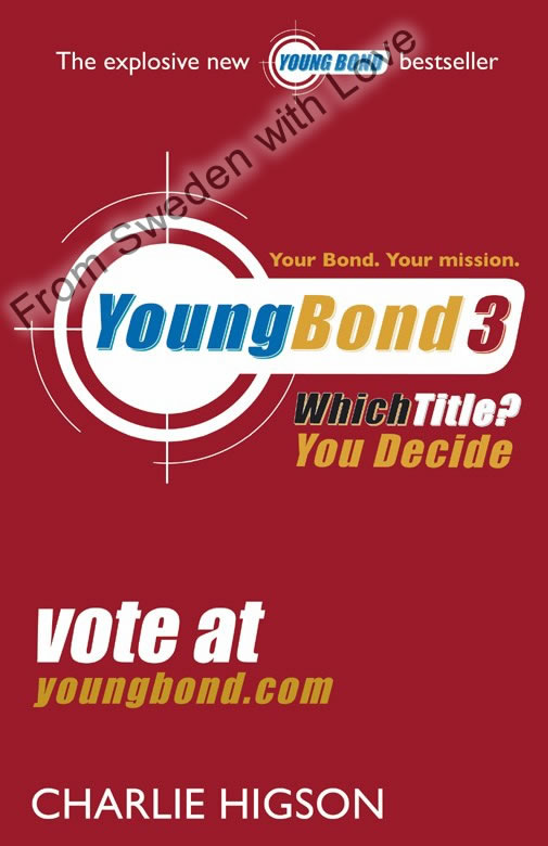 Young Bond book 3 title