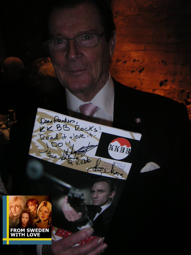 Roger Moore interview