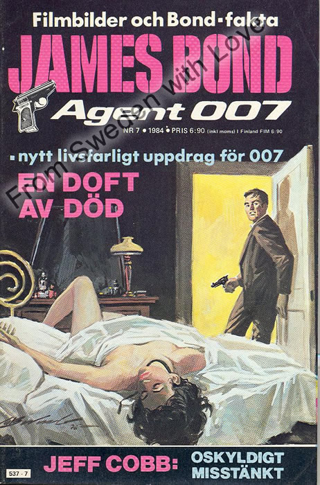 AGENT JAMES BOND 007 no 7 of 8, 1984