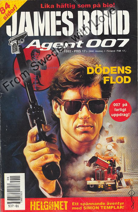 AGENT JAMES BOND 007 no 1 of 6, 1992