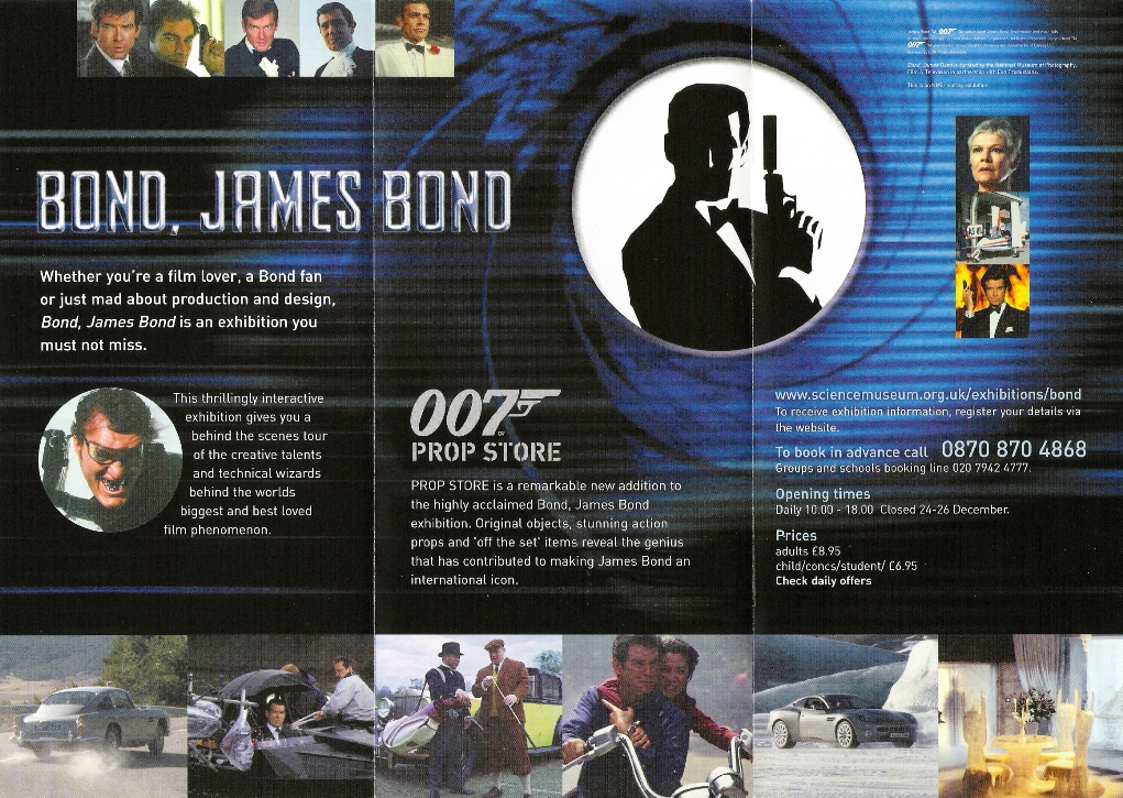 James Bond Exhibition Original