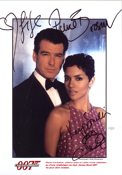 Pierce Brosnan and Halle Berry Colour edition