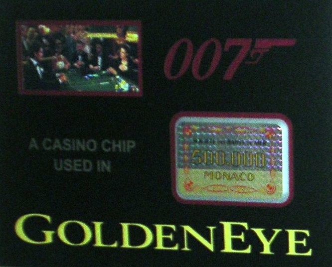 500 000 dollar casino chip Used on screen