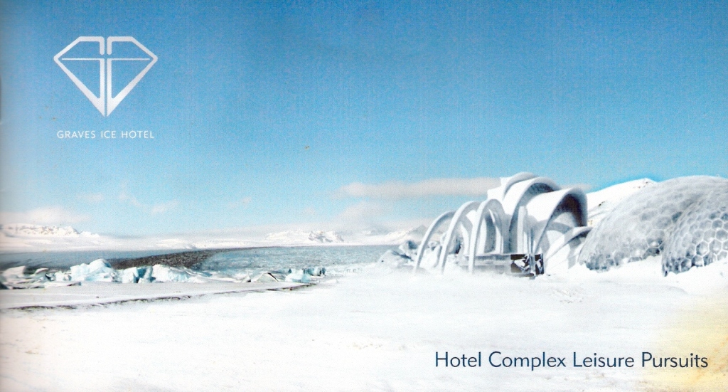 Graves Ice Palace Hotel Brochure Used on screen