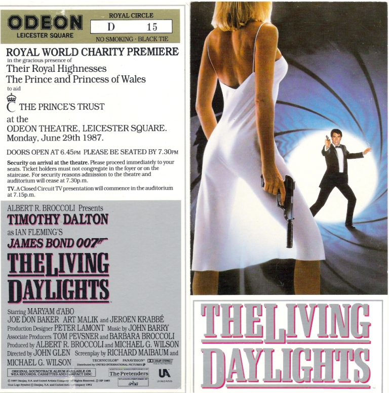 The Living Daylights (1987) genuine