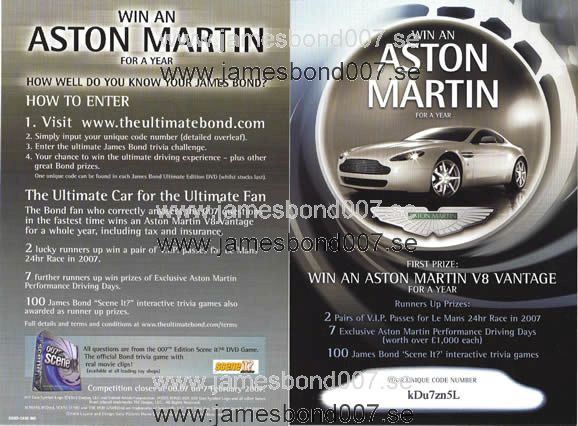Win an Aston Martin V8 Vantage Original