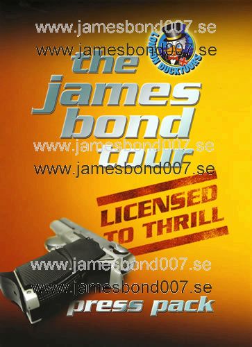 The James Bond Tour - Licensed to Thrill Original