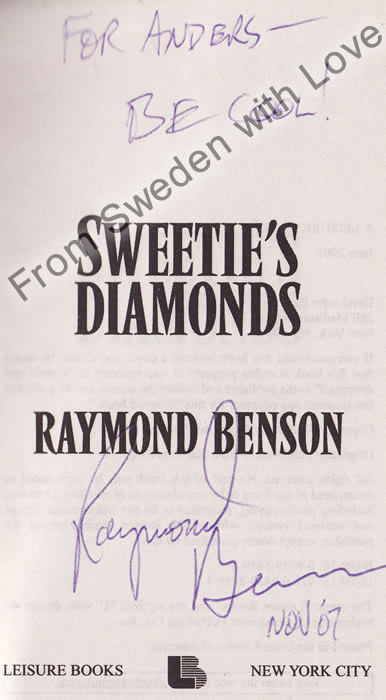 Raymond Benson Original