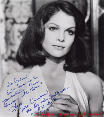 Lois Chiles From Sweden with Love