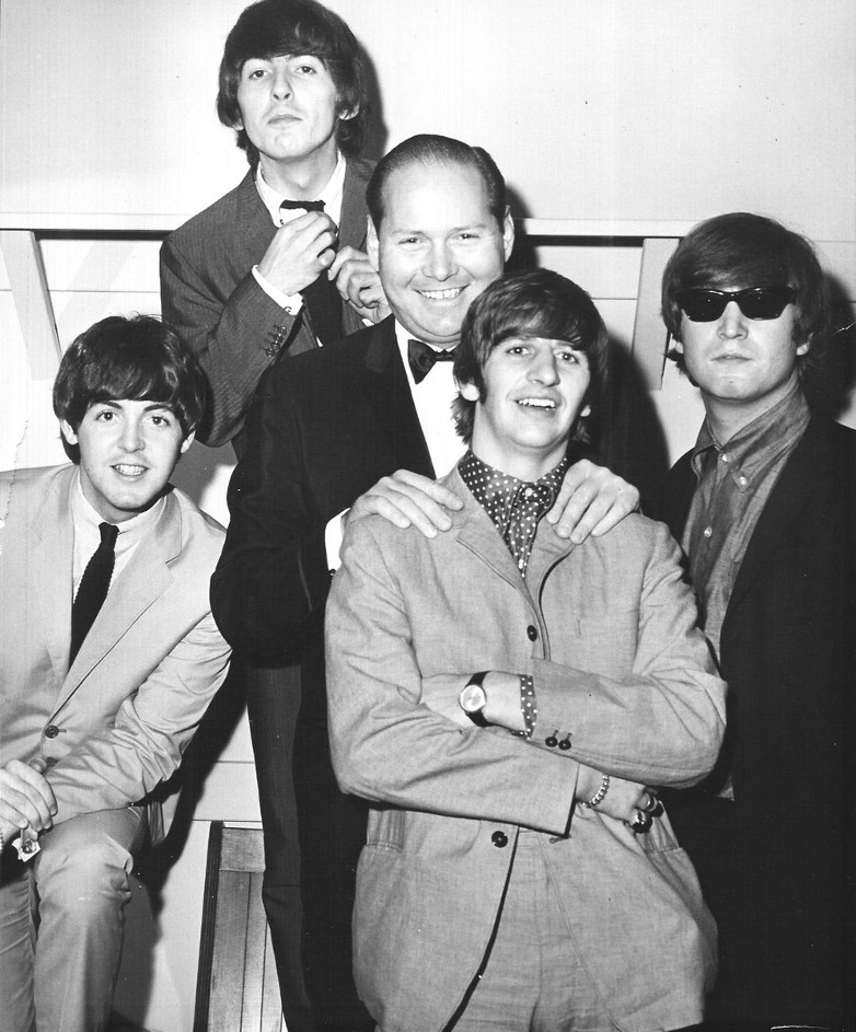 David with The Beatles in the 1960s