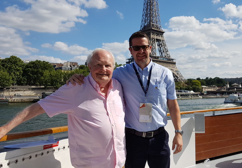Shane Rimmer & Anders Frejdh in Paris 2017