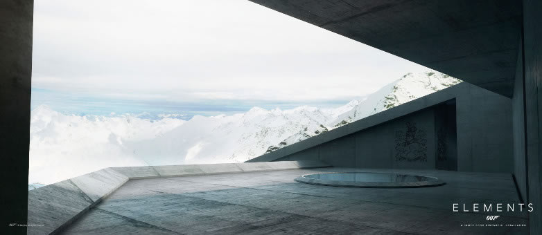 007 Elements James Bond Cinematic Installation Solden Österrike