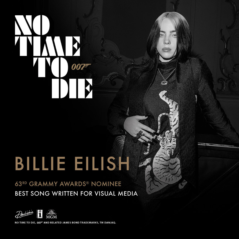 Billie Eilish FINNEAS No Time To Die GRAMMY Award
