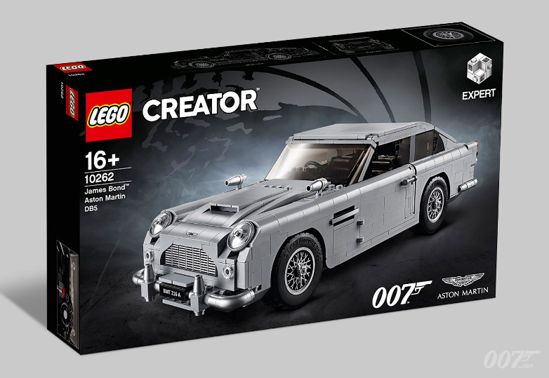 LEGO Creator Expert James Bond Aston Martin DB5 box