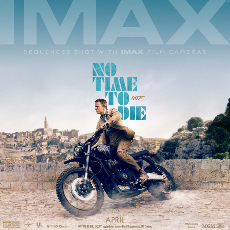 No Time To Die IMAX poster affisch