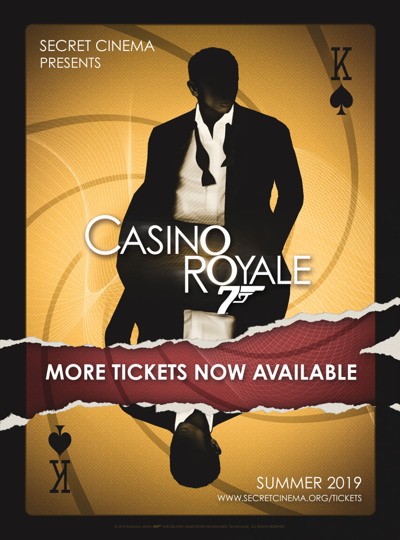 Secret Cinema Casino Royale tickets