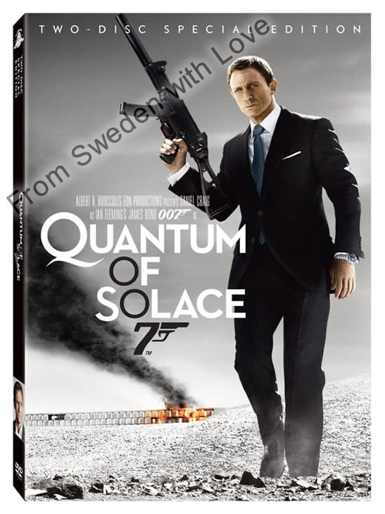 Quantum of Solace DVD two disc