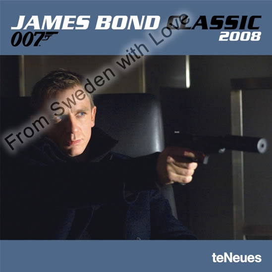 James Bond Classic 2008 Calendar