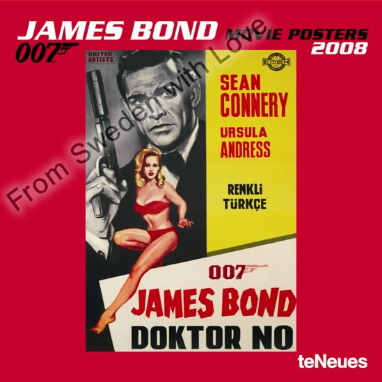 James Bond Movie Posters 2008 Calendar