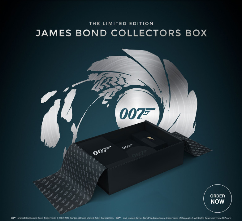 Limited Edition James Bond Collectors Box