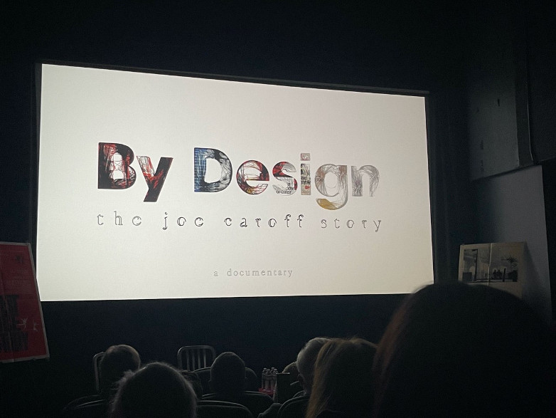 By Design, The Joe Caroff Story, New York, screening