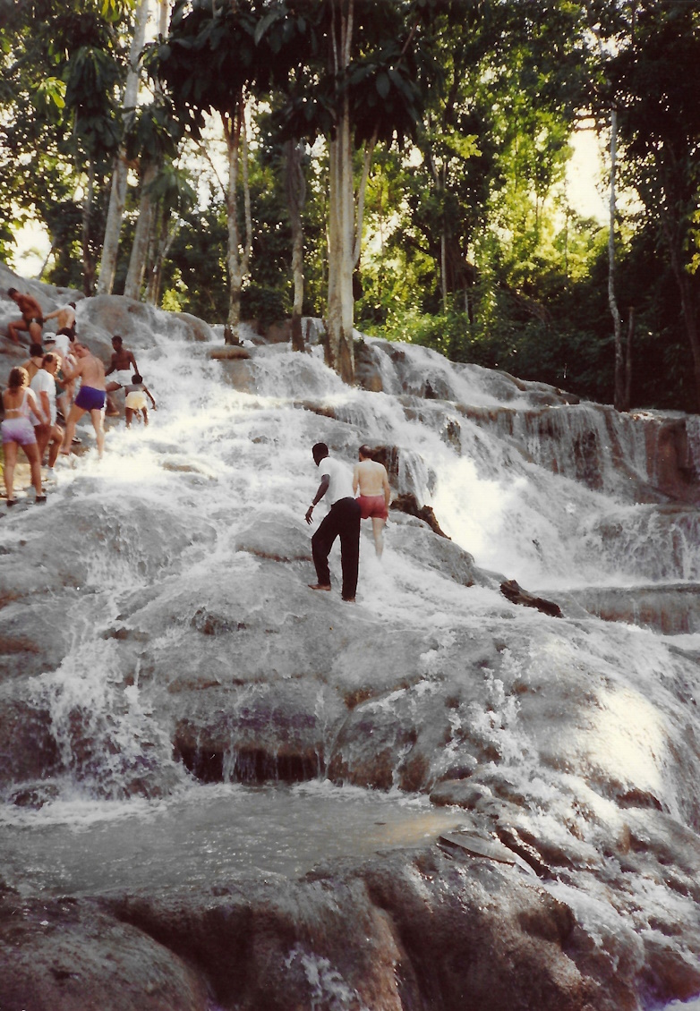 Dunn’s River Falls, Jamaica, 1989