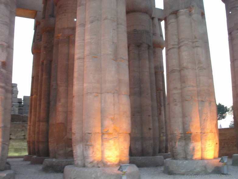 Karnark tempel Egypten Alskade spion